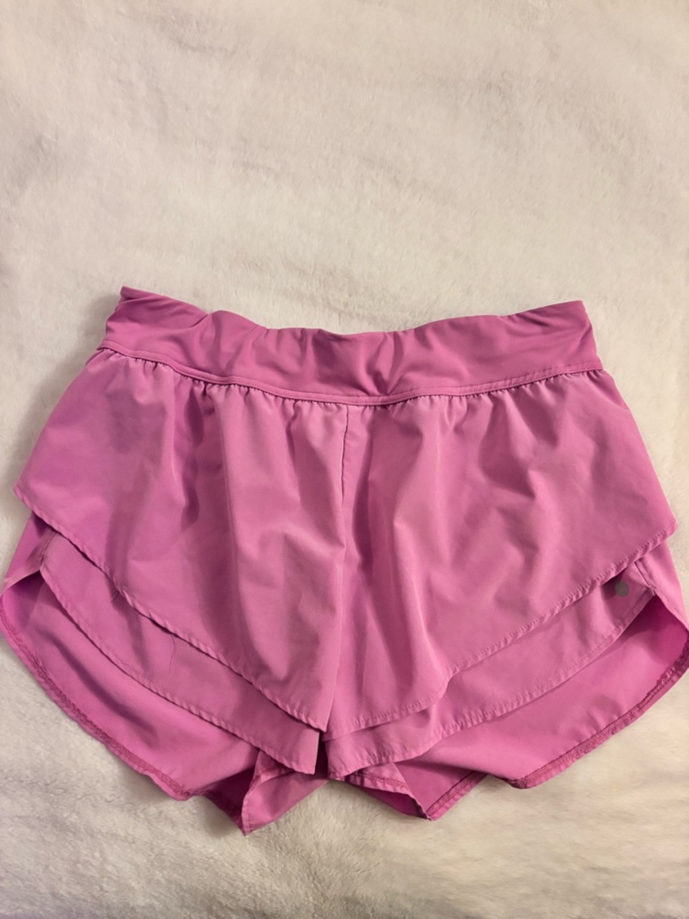Apana Lilac Athletic Shorts with Inner Liner